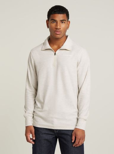 Lightweight Astro Half Zip Sweater